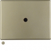 Центральная панель для VDo-розеток и кабельного вывода, Arsys, цвет: светло-бронзовый, лак 10049011