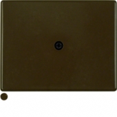Центральная панель для VDo-розеток и кабельного вывода, Arsys, цвет: коричневый, глянцевый 10050001