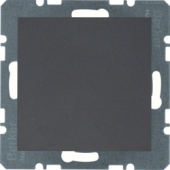 Заглушка с центральной панелью, S.1/B.3/B.7, цвет: антрацитовый, матовый 10091606