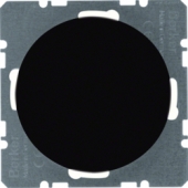 Центральная панель для вывода кабеля, R.classic, цвет: черный, глянцевый 10092045