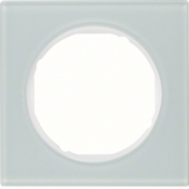 Рамка, R.3, 1-местная, стекло, цвет: полярная белизна 10112209