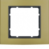 Рамкa, B.3, алюминий, цвет: золотой/антрацитовый 10113016