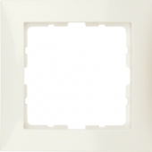 Рамкa, S.1, 1-местная, цвет: белый, глянцевый 10118982