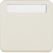 Промежуточная рамка с откидной крышкой и полем для надписи цвет: белый, глянцевый, Влагозащищенный скрытый монтаж IP44 102250