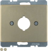 Центральная панель для сигнального и контрольного устройства, Arsys, металл, цвет: светло-бронзовый 10700101