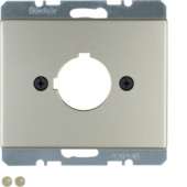 Центральная панель для сигнального и контрольного устройства, Arsys, цвет: нержавеющая сталь 10710104