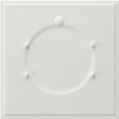 Центральная панель с замком к жалюзийному замочному выключателю, Modul 2, цвет: белый, глянцевый 108302