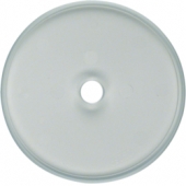 Стеклянная накладка для поворотных выключателей/кнопок, Serie Glas, прозрачная 1090