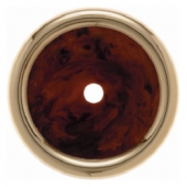 Декоративная оконечная накладка для поворотных выключателей, Palazzo, цвет: коричневый 109021