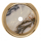 Декоративная оконечная накладка для поворотных выключателей, Palazzo, цвет: белый 109410