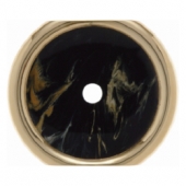 Декоративная промежуточная накладка для поворотных выключателей, Palazzo, цвет: черный 109512