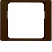 Переходная рамка для центральной панели 50 x 50 мм, Arsys, цвет: коричневый, глянцевый 11080101