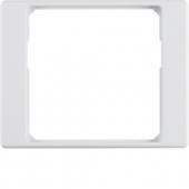 Переходная рамка для центральной панели 50 x 50 мм, Arsys, цвет: полярная белизна, глянцевый 11080169