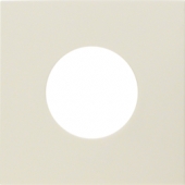 Центральная панель для нажимной кнопки и светового сигнала Е10, S.1, цвет: белый, глянцевый 11248982