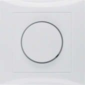 Панель с регулирующей кнопкой для поворотных диммеров, S.1, цвет: полярная белизна, глянцевый 11308989