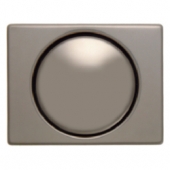 Центральная панель с регулирующей кнопкой для поворотного диммера, Arsys, металл, цвет: светло-бронзовый 11340001