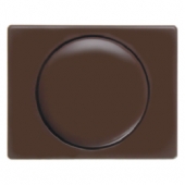Центральная панель с регулирующей кнопкой для поворотного диммера, Arsys, цвет: коричневый, глянцевый 11350001