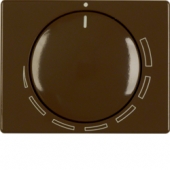 Центральная панель с регулирующей кнопкой для регулятора числа оборотов, Arsys, цвет: коричневый, глянцевый 11350021