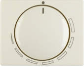 Центральная панель с регулирующей кнопкой для регулятора числа оборотов, Arsys, цвет: белый, глянцевый 11350022
