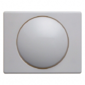 Центральная панель с регулирующей кнопкой для поворотного диммера, Arsys, цвет: полярная белизна, глянцевый 11350069