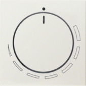 Центральная панель с регулирующей кнопкой для регулятора числа оборотов, S.1, цвет: белый, глянцевый 11378922