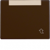 Откидная крышка с полем для надписи, плоская, Arsys, цвет: коричневый, глянцевый 11400001
