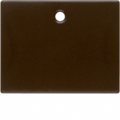 Центральная панель для выключателей/кнопок со шнурковым приводом, Arsys, цвет: коричневый, глянцевый 11470001