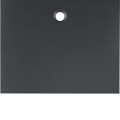 Центральная панель для выключателей/кнопок со шнурковым приводом, K.1, цвет: антрацитовый, матовый 11477006