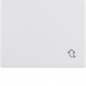 Промежуточная рамка с откидной крышкой, плоская, Arsys, цвет: полярная белизна, глянцевый 11540069