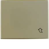 Промежуточная рамка с откидной крышкой, плоская, Arsys, металл, цвет: светло-бронзовый 11541001