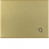 Промежуточная рамка с откидной крышкой, плоская, Arsys, металл, цвет: золотой 11541002