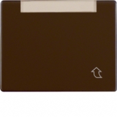 Промежуточная рамка с откидной крышкой и полем для надписи, Arsys, цвет: коричневый, глянцевый 11550001