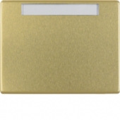 Промежуточная рамка с откидной крышкой и полем для надписи, Arsys, металл, цвет: золотой 11551002
