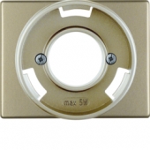 Центральная панель для светового сигнала Е14, Arsys, цвет: светло-бронзовый, лак 11679011
