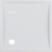 Центральная панель для кнопки c шнурковым приводом с линзой, S.1, цвет: полярная белизна, глянцевый 12338989