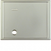 Центральная панель для кнопки c шнурковым приводом с линзой, Arsys, цвет: стальной, лак 12339004