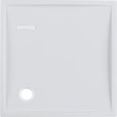Центральная панель для кнопки c шнурковым приводом с линзой, S.1, цвет: полярная белизна, матовый 12339909