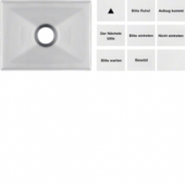 Крышка для нажимных кнопок и светового сигнала Е10 прозрачная, Arsys 12470004