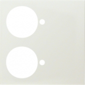 Центральная панель для кнопки присутствия/кнопки присутствия-вызова, S.1, цвет: белый, глянцевый 12888912