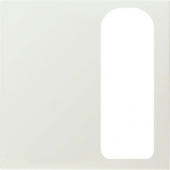 Центральная панель для 15-полюсной розетки, S.1, цвет: белый, глянцевый 12888922