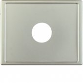 Центральная панель для шинного соединительного элемента с отверстием для штыря, Arsys, цвет: стальной, лак 12989004
