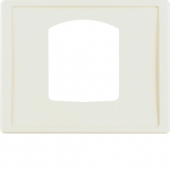 Центральная панель для штекерного разъема сброса, Arsys, цвет: белый, глянцевый 13050002