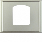 Центральная панель для штекерного разъема сброс, Arsys, цвет: стальной, лак 13059004