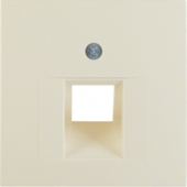 Центральная панель для розетки UAE, S.1, цвет: белый, глянцевый 14078982