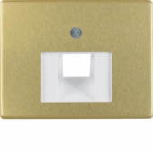 Центральная панель для розетки UAE, Arsys, металл, цвет: золотой 14080002