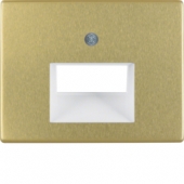 Центральная панель для UAE/E-DAT Design/Telekom розетка ISDN, Arsys, металл, цвет: золотой 14100002