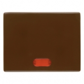 Клавиша в комплекте с 5 линзами, Arsys, цвет: коричневый, глянцевый 14150001
