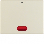 Клавиша с красной линзой и надписью «0», Arsys, цвет: белый, глянцевый 14170002