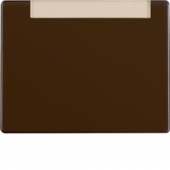 Клавиша с полем для надписей, Arsys, цвет: коричневый, глянцевый 14260001