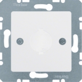 Центральная плата для сигнальных и контрольных устройств; Ш 18,8 мм цвет: полярная белизна, глянцевый 143109